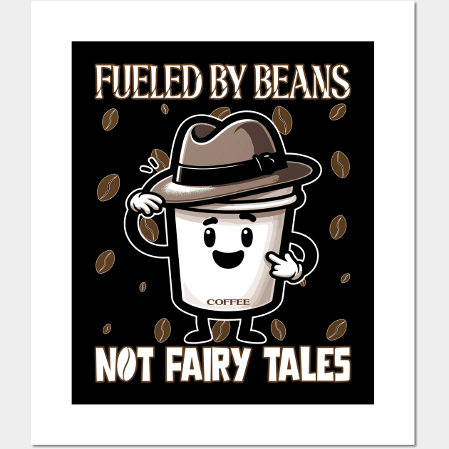 Coffee, Bean Brew Enthusiasm Wall Art by maknatess